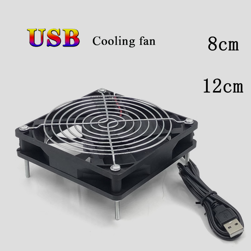Pc Chassis - 8/12cm 12V USB Powered Computer PC