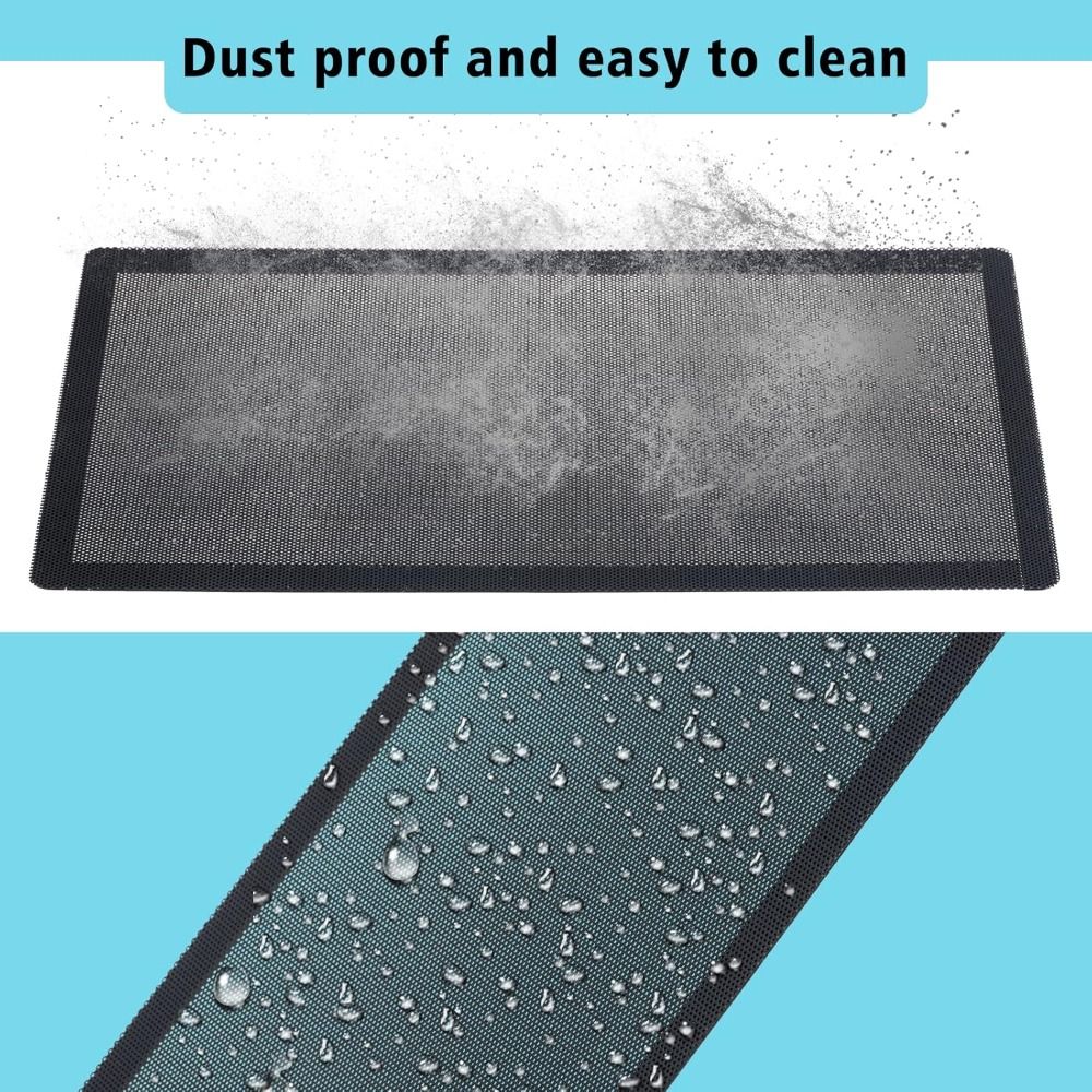 Dust Filter Pc - New PVC Dust Filter Cover Black