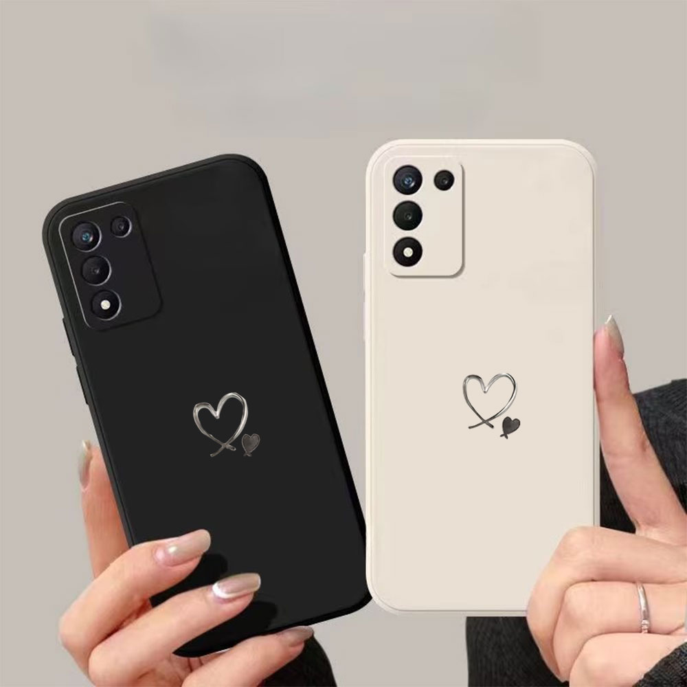 Computer Case - Love Heart Print Anti-Drop Phone Case