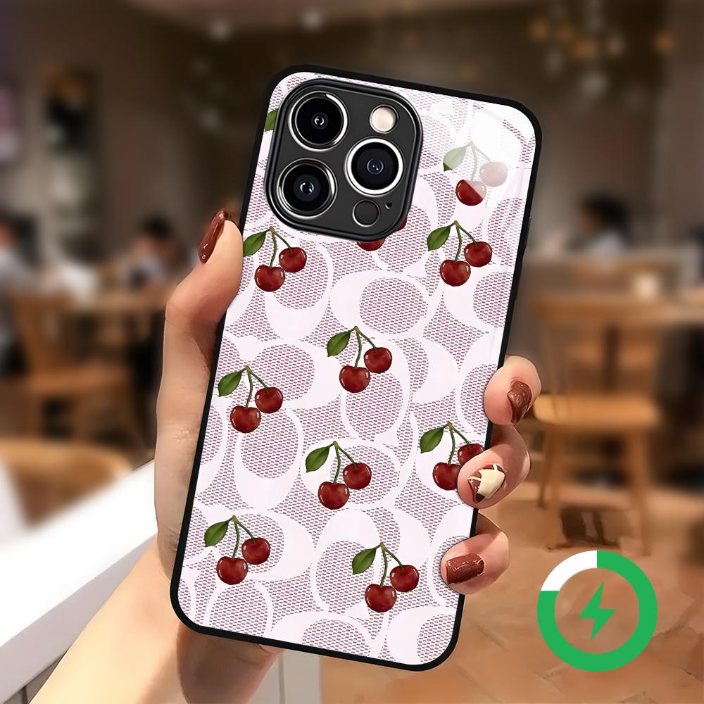 Cherry Luxury Pattern Phone Ca - Computer Case review and price