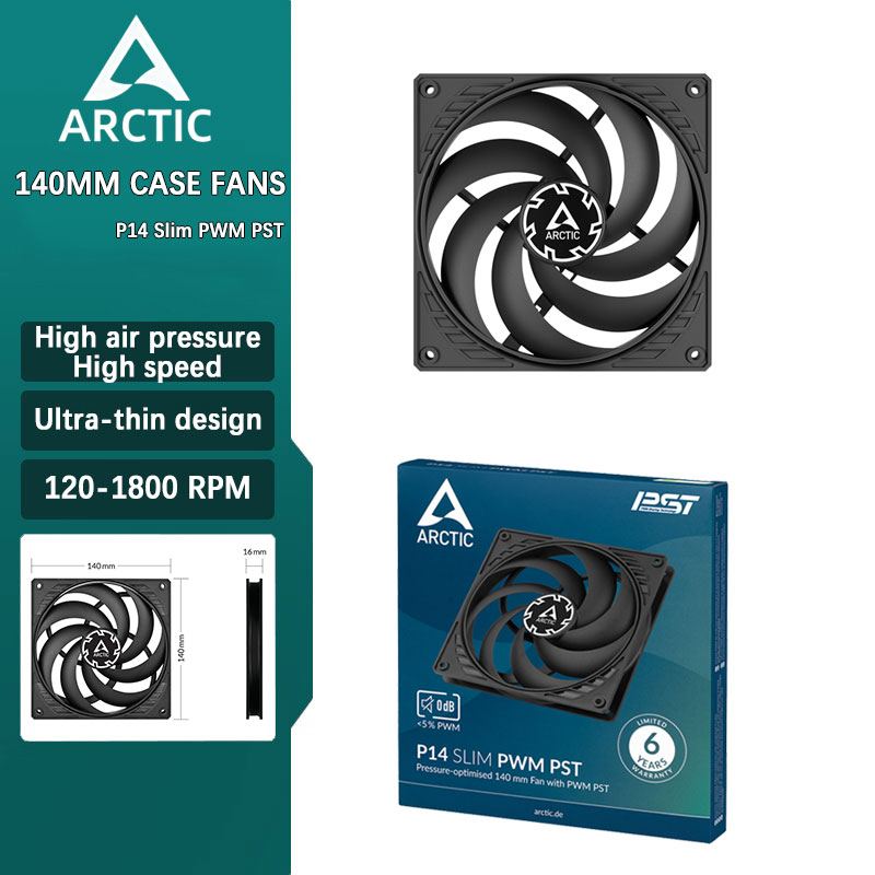 ARCTIC P14 Slim PWM PST Comput - Case Fan Controller review and price