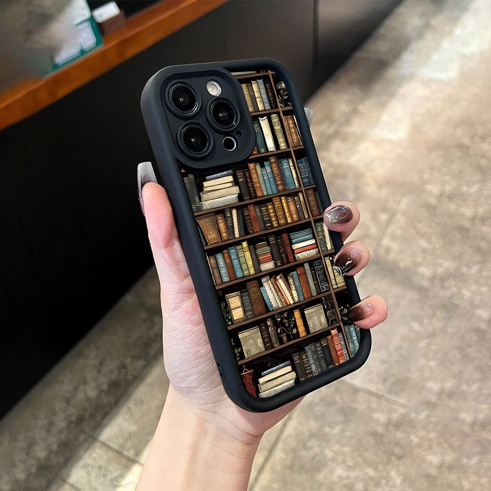 Book Shelf Creative Pattern Ph - Computer Case review and price