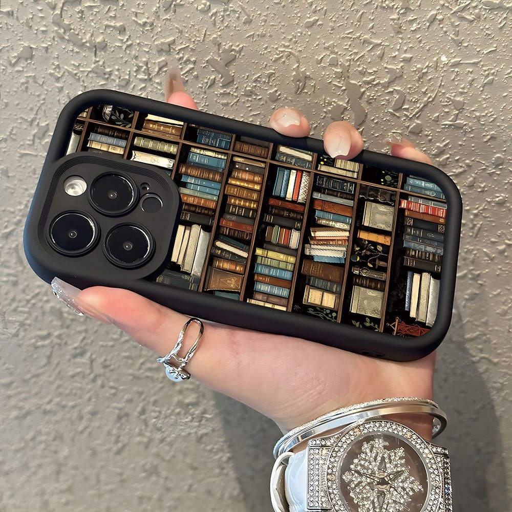 Book Shelf Creative Pattern Ph - Computer Case review and price