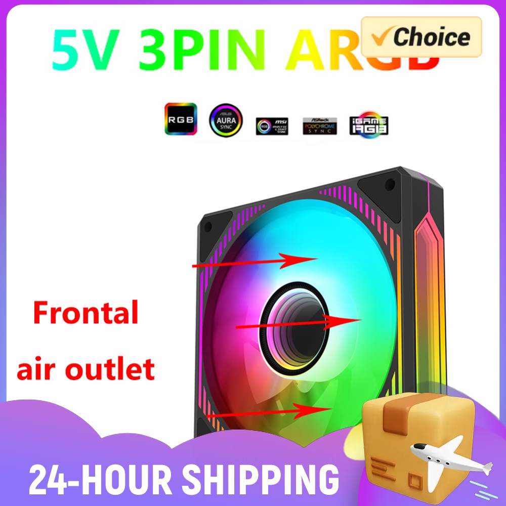 120mm PC Fan 24LEDs 9-blade Lu - Case Fan Controller review and price