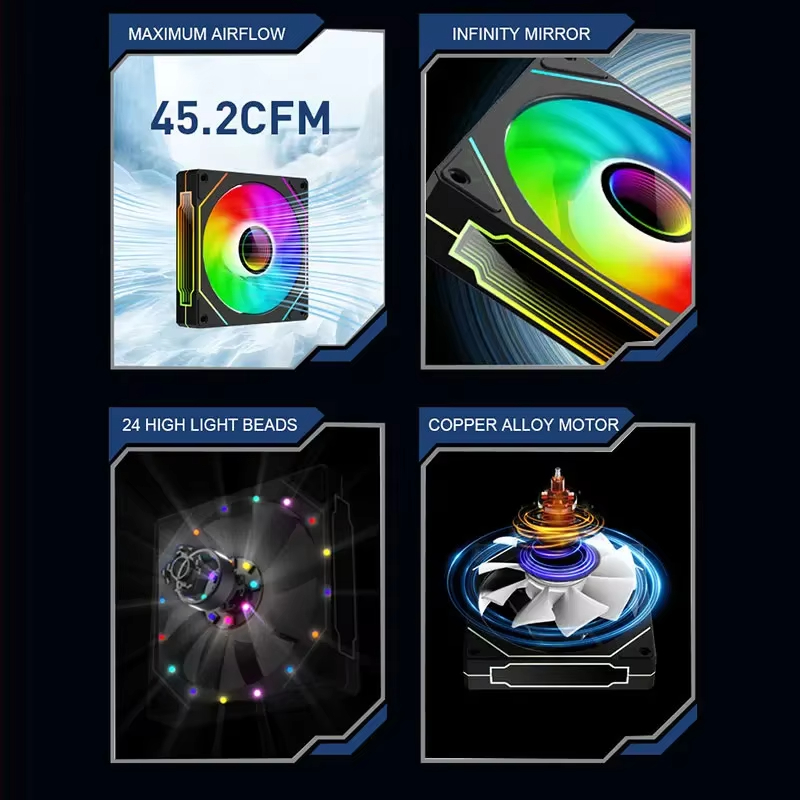 PRISM 4 PRO 120mm PWM ARGB Cas - Pc Chassis review and price