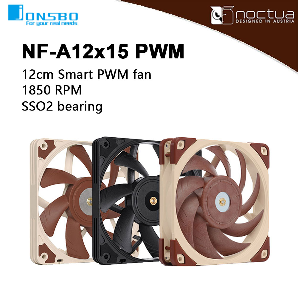 Noctua NF-A12x15 PWM Chromax.b - Case Fan Controller review and price
