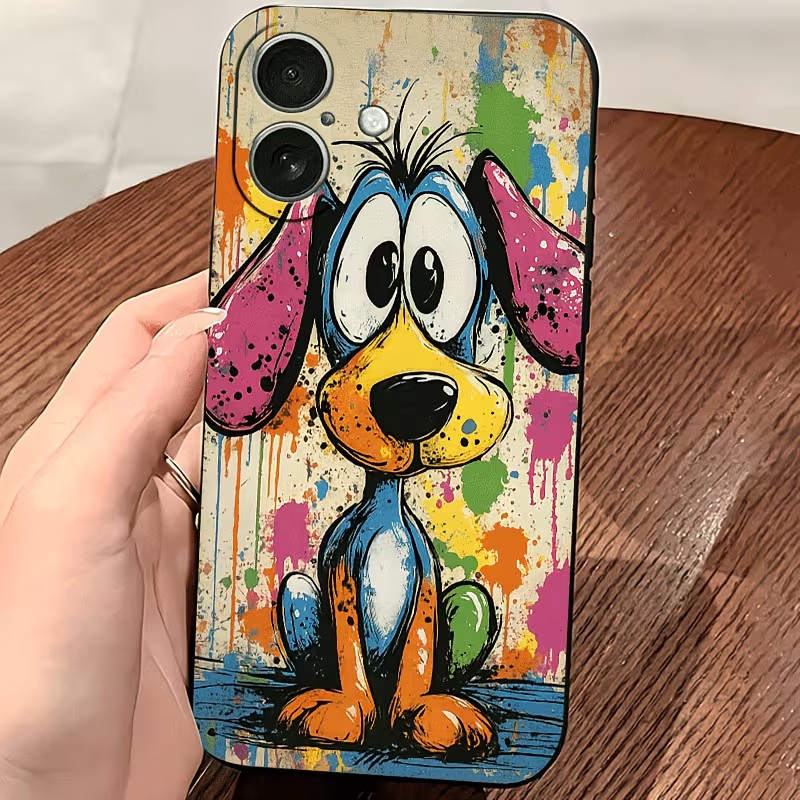 Graffiti Colored Puppy TPU Pho - Mini Pc Case review and price
