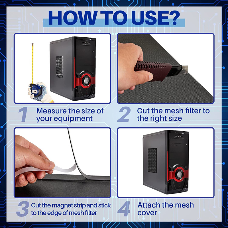 30X50CM 50X50CM Dustproof Comp - Dust Filter Pc review and price