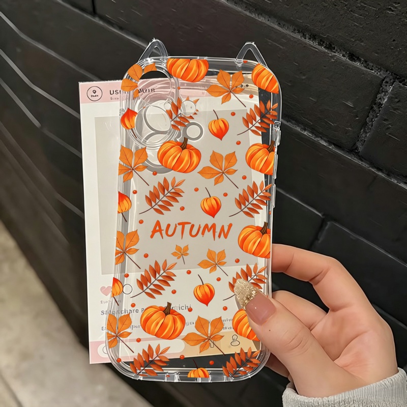 Autumn Pumpkin Falling Leaves  - Computer Case review and price