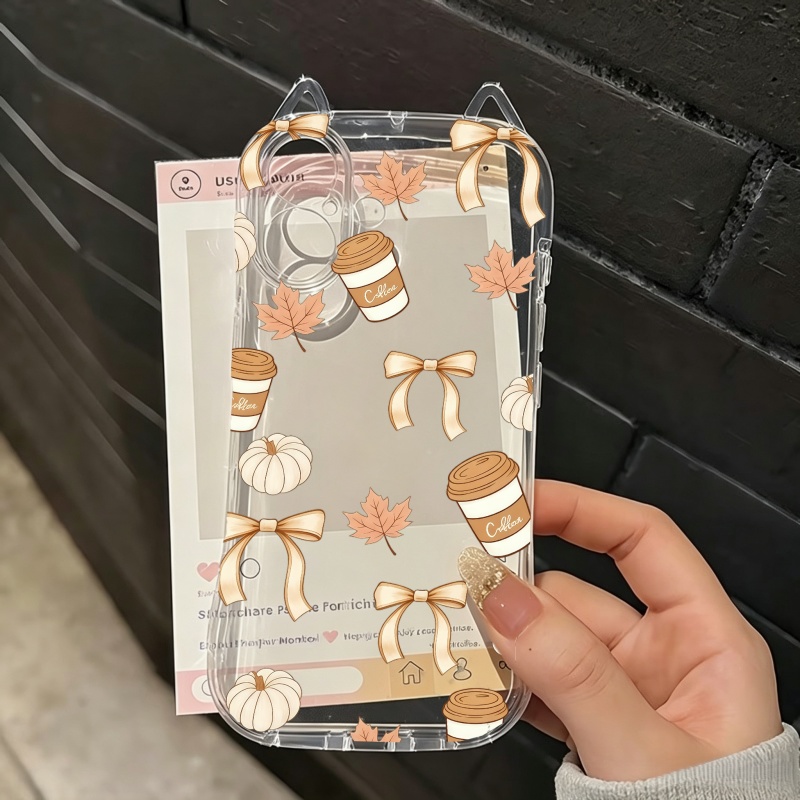 Autumn Pumpkin Falling Leaves  - Computer Case review and price