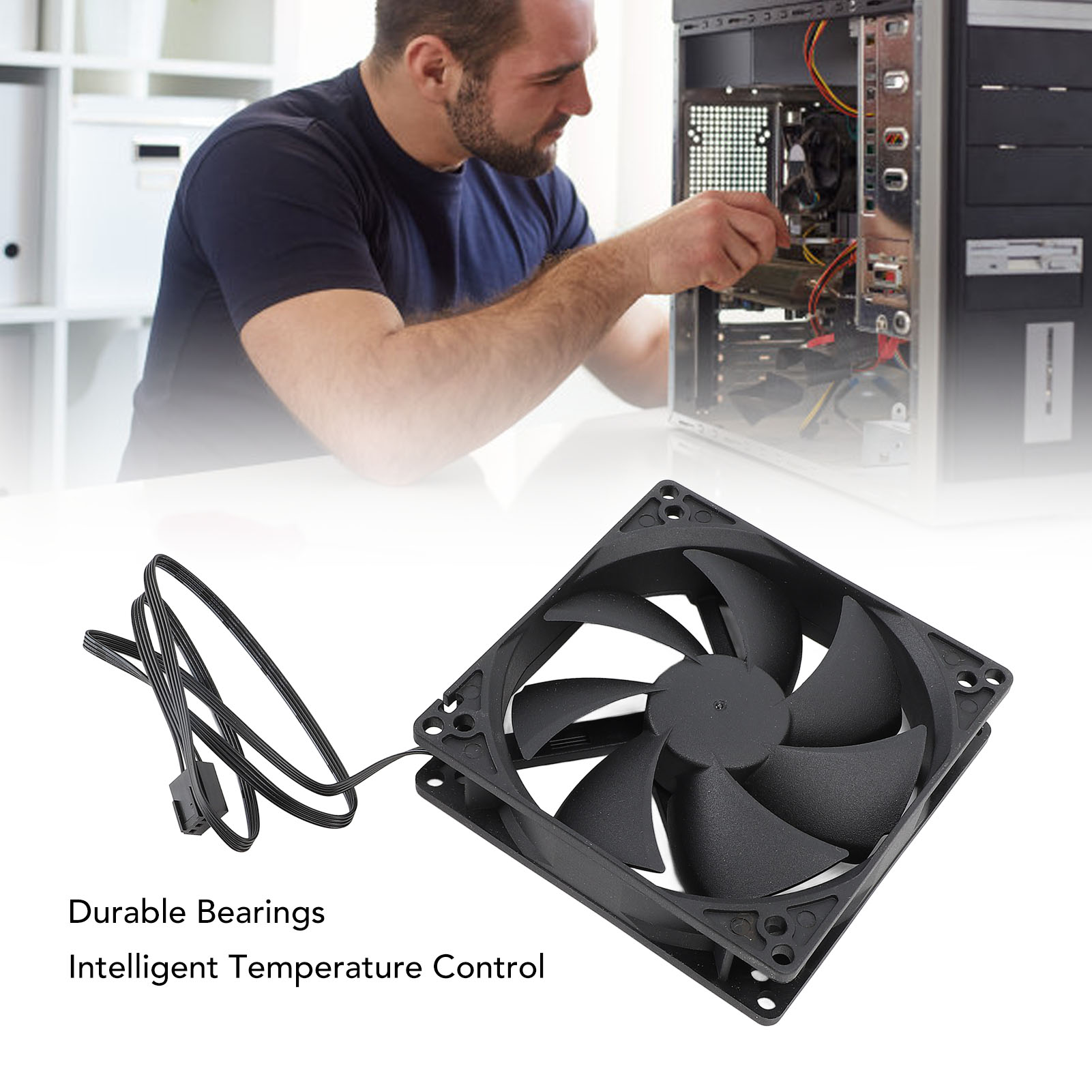 100mm PC PWM Case Fan 100mm Du - Case Fan Controller review and price