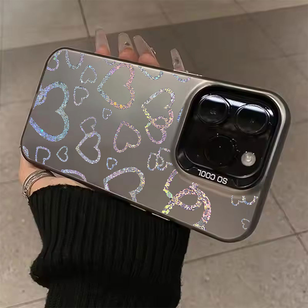 Colorful Heart Print Case For  - Matte Pc Case review and price