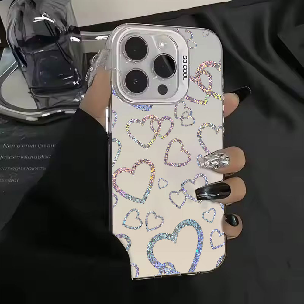 Colorful Heart Print Case For  - Matte Pc Case review and price