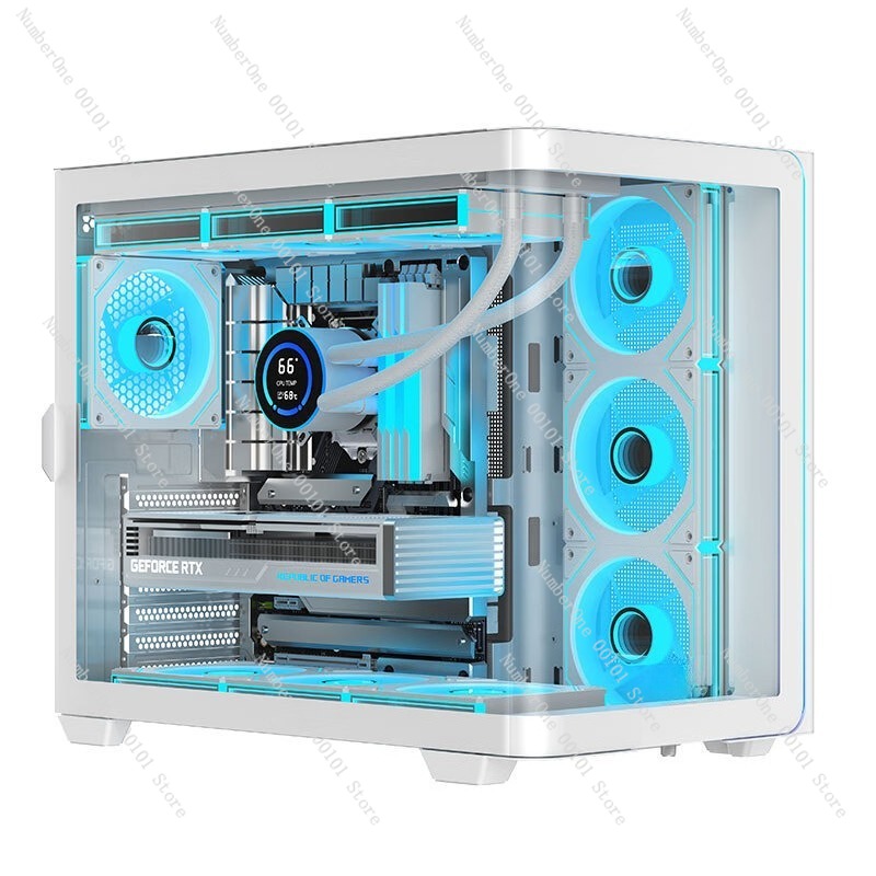Panoramic Curved Glass Desktop - Pc Chassis review and price