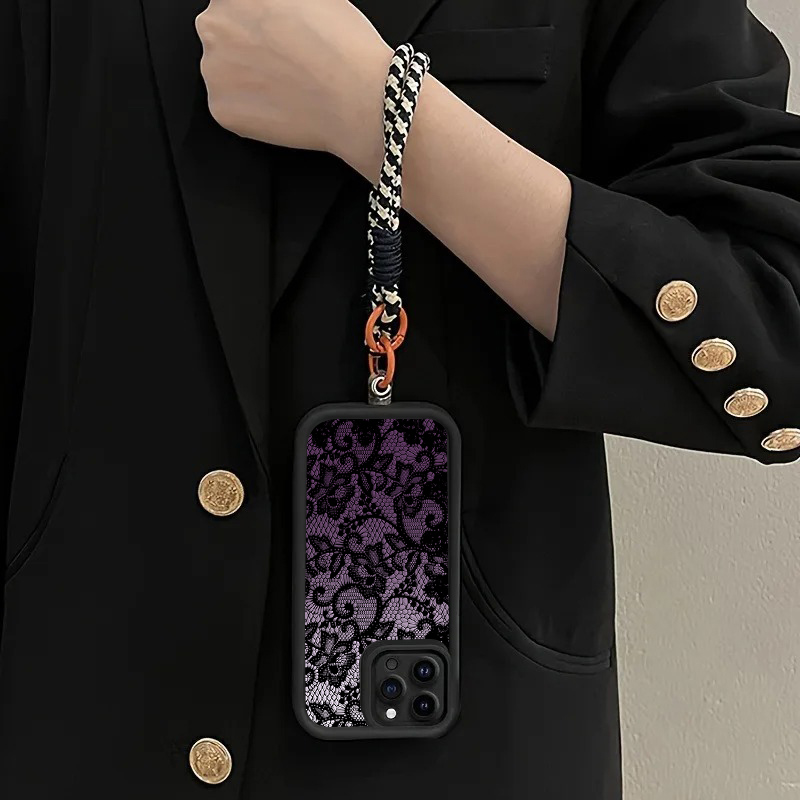 Black Purple Lace Hang Strap P - Matte Pc Case review and price
