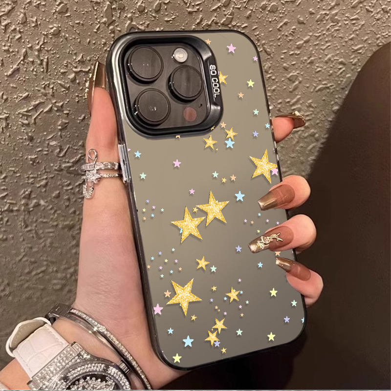 Colorful Star Pattern Matte Ha - Matte Pc Case review and price