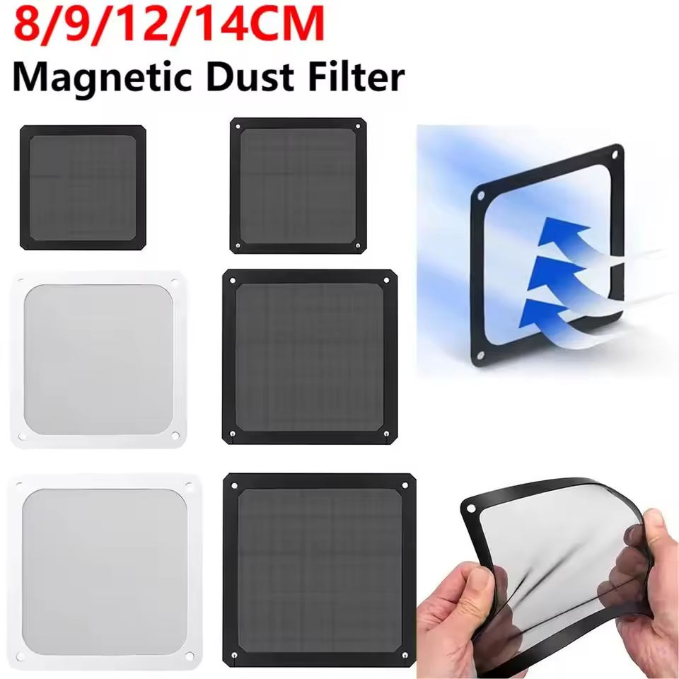 80mm 90mm 120mm 140mm PC Chass - Dust Filter Pc review and price
