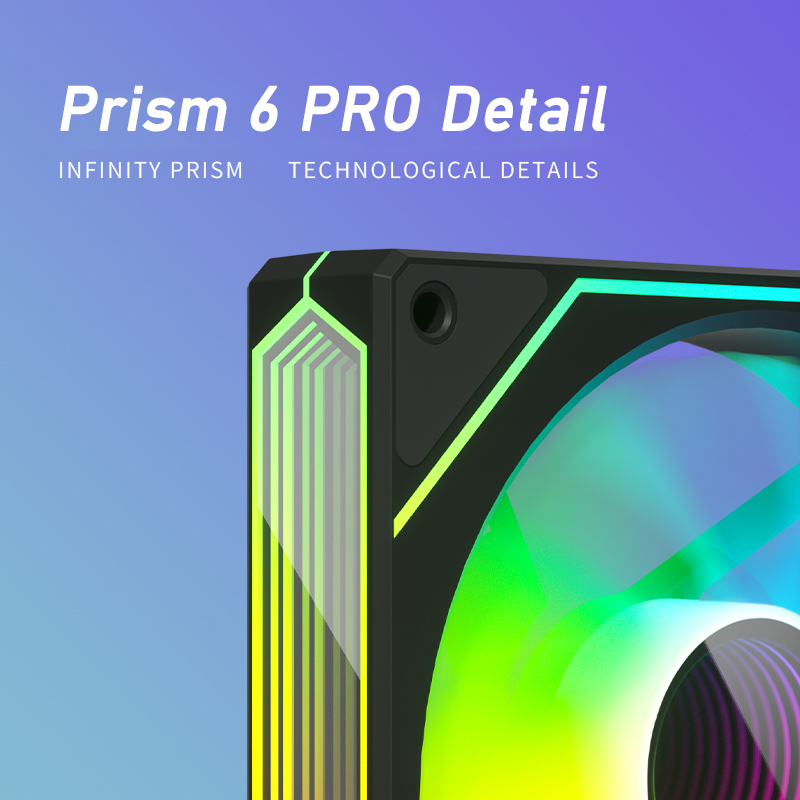 ZEZZIO PRISM 6 PRO 120mm  ARGB - Case Fan Controller review and price